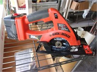 like new black and decker battery saw