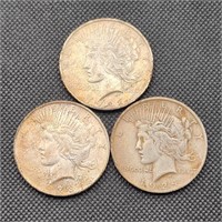 1922-23-24 Peace Silver Dollars (3)