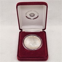 1991 Silver Bill of Rights Chrysler Medallion