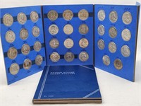 1948-1963 Franklin Silver Quarters + Dollar Book