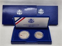 1986-S US Liberty Coins w/ Silver Dollar