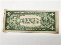 1935 A HAWAII $1 Silver Certificate