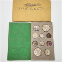 1958 P & D US Mint Set Rplcd Nickel