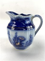 W.T. Copeland & Sons Blue/Goldtone Ceramic