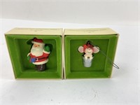 (2) Hallmark Tree-Trimmer Collection Ornaments