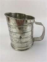 Vintage 3 Cup Flour Sifter