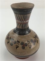 Vintage Pottery Mexican Style Vase
