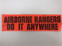 Airborne Rangers Do It Anywhere Sticker