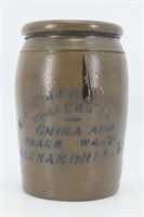 E.J. Miller Stoneware Jar