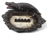 Vintage Florida Alligator Souvenir Ashtray
