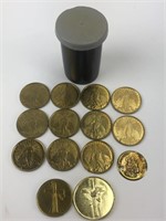 Religious Guardian Angel Pocket Coins