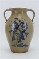 Rowe Pottery Double Handle Vase