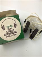 Vtg Hi-Fi Stereo Headphone Modelsh-650
