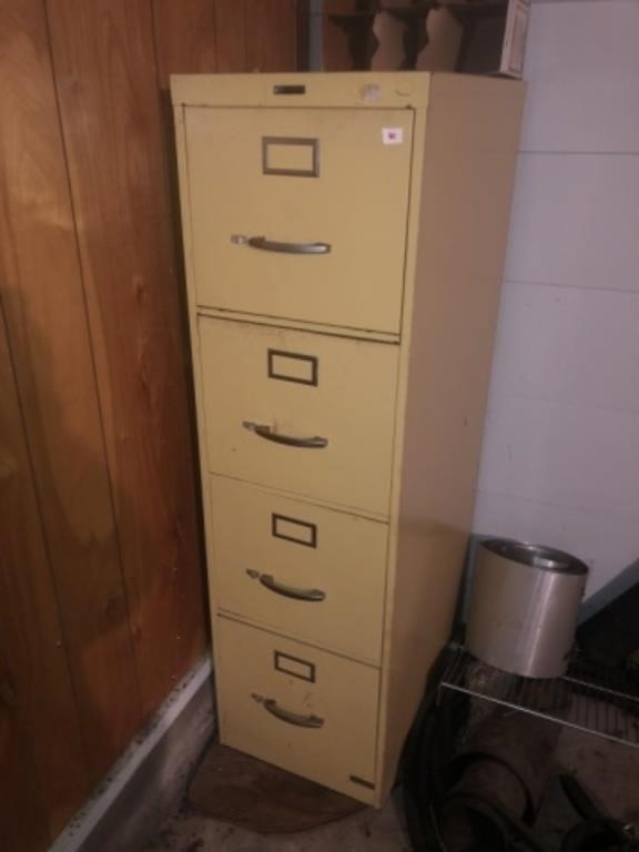 Four Drawer Steel Storage Cabinet