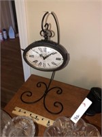 Metal Decorator Clock