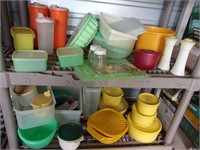 large lot of kitchen containers etc