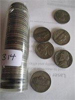 314-43 PC ROLL OF NICKELS