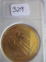 329-HUNGARY GOLD 100 KORONA RESTRIKE