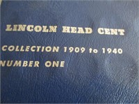 369-LINCOLN HEAD CENT COIN BOOK-NOT FULL