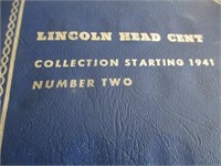 370-LINCOLN HEAD CENT COIN BOOK-NOT FULL