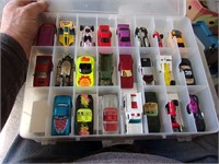 toy cars in 2 sided boxes