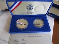 452-2 US LIBERTY COINS 1886-1986