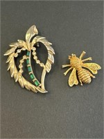 Vtg ladies pins/broaches, Jewelry