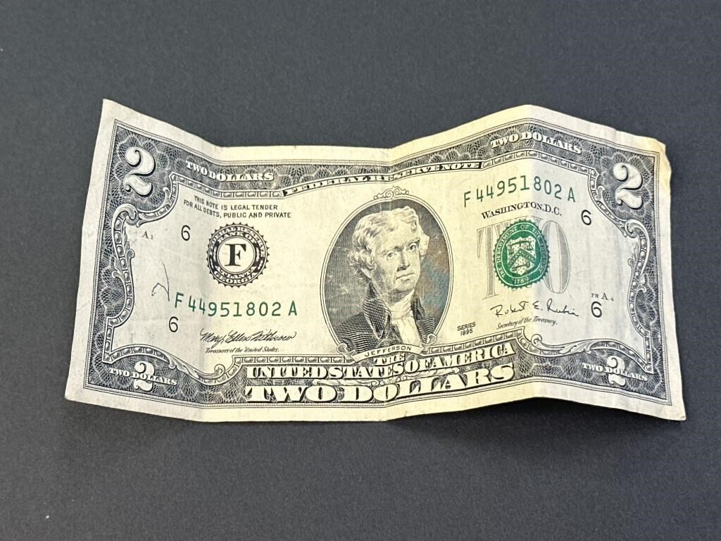 Two Dollar Bill, 1995 series