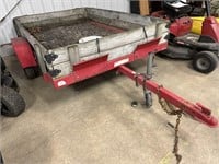 Sure-Trac trailer single axel 8ft x 5ft