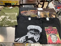 5 rock-n-roll shirts