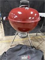 New Weber kettle grill with cover