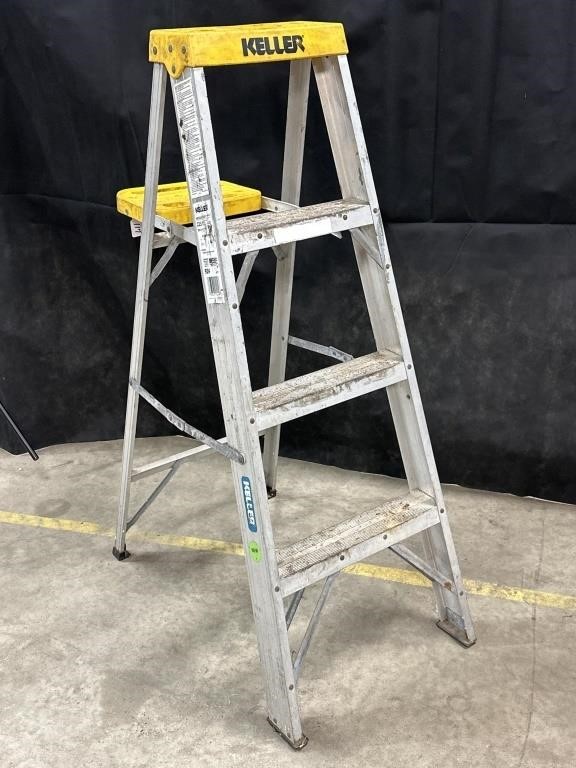 4ft Keller Aluminum step ladder