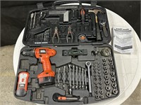 Black & Decker multi-piece tool Kit, cordless