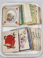 ASSORTMENT OF VINTAGE VARIOUS GREETING CARDS