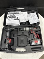 Craftsman power tools in case, drill-drivers