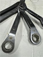 Craftsman Ratchet Wrenches- 7/8, 5/8, 9/16, 5/16