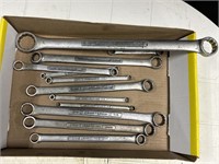 Craftsman double end wrenches - various sizes