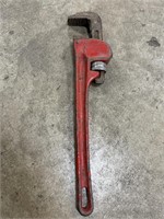 Marked 18 Pipe Wrench