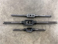 (2) Craftsman & (1) misc Tap Wrenches