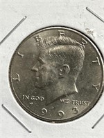 1993 P kennedy half dollar