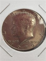 1979 Kennedy half dollar