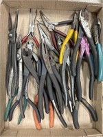 Misc needle nose pliers & wire cutters