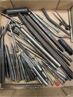 Misc chisels, punches, & bits