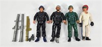 VINTAGE FISHER PRICE ACTION FIGURES W/ ACCESSORIES