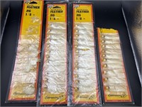 Catchmaster 1/8oz feather jigs