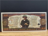 Agent orange awareness banknote