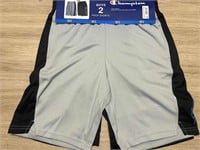 Champions - Boys 2 Pack Shorts Size 10/12