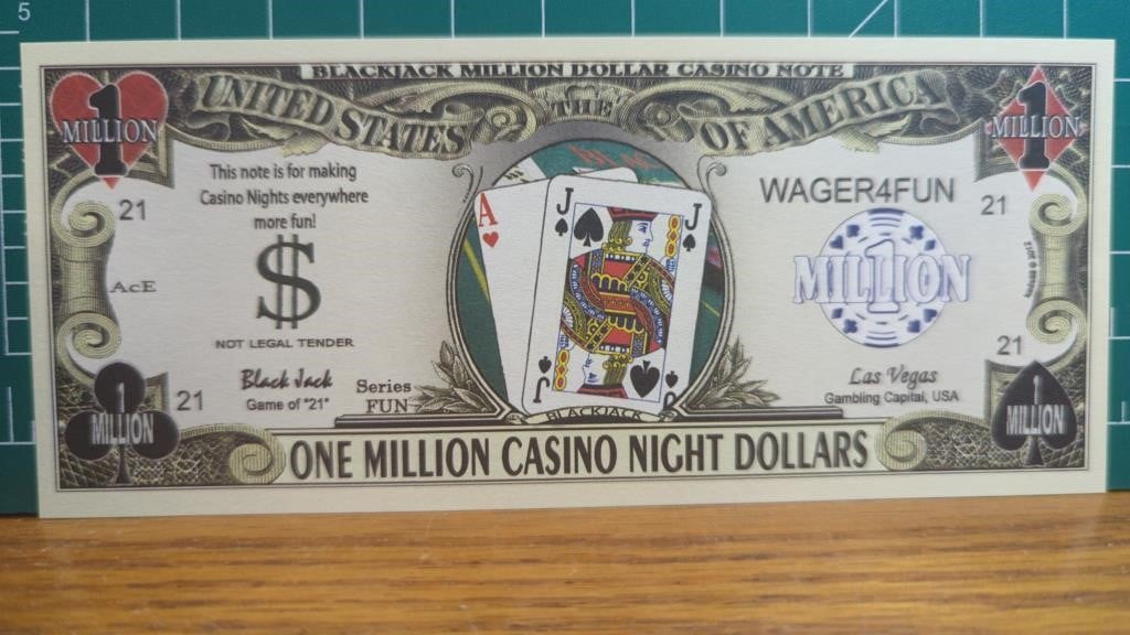 1 million casino dollars banking