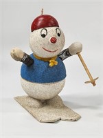 WEST GERMANY CHRISTMAS SNOWMAN CANDY CONTAINER