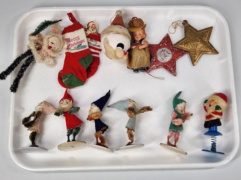 VARIETY AUCTION - ANTIQUES, CHRISTMAS, GLASS